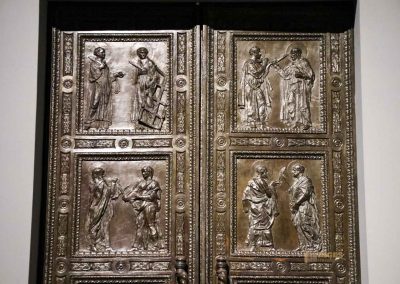 bronzetueren von donatello alte sakristei san lorenzo florenz 8313