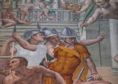 das martyrium des hl. laurentius (lorenzo) basilika san lorenzo florenz 3802