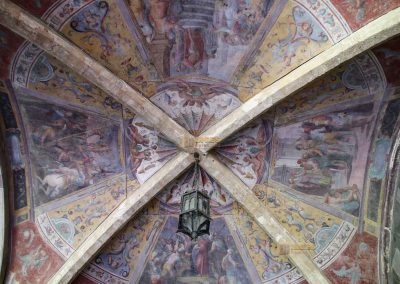 deckgewoelbe gruener kreuzgang santa maria novella florenz 3533