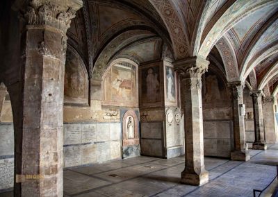 In der Basilika Santa Maria Novella in Florenz 136 fresken im kreuzgang der toten santa maria novella florenz 0312