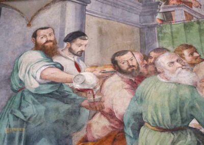 fresko jesus kreuzgang santo spirito florenz 7683