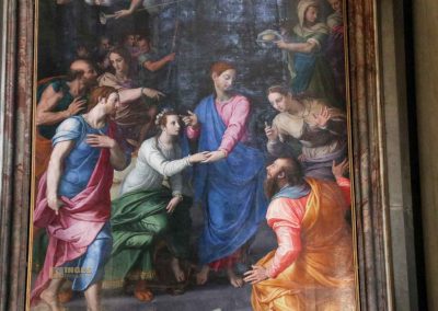 In der Basilika Santa Maria Novella in Florenz 74 gaddi-kapelle basilika santa maria novella florenz 3329