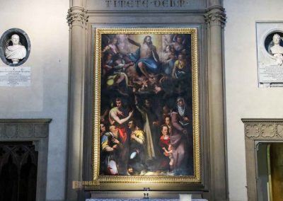 In der Basilika Santa Maria Novella in Florenz 100 grabdenkmale basilika santa maria novella florenz 3087