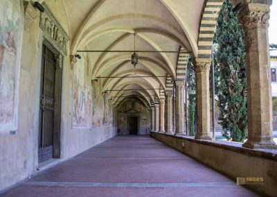 gruener kreuzgang santa maria novella florenz 3485