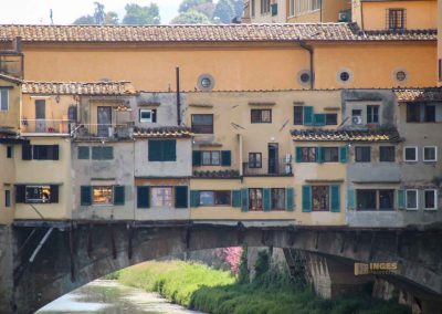haeuser auf der ponte vecchio in florenz 7880