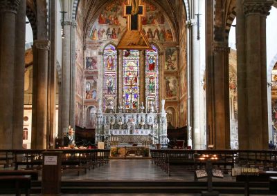 In der Basilika Santa Maria Novella in Florenz 17 hochaltar basilika santa maria novella florenz 3054