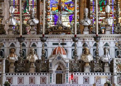 In der Basilika Santa Maria Novella in Florenz 20 hochaltar basilika santa maria novella florenz 3115