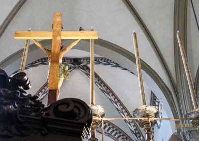 In der Basilika Santa Maria Novella in Florenz 32 hochaltar basilika santa maria novella florenz 3291