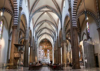 Die Spanische Kapelle der Basilika Santa Maria Novella Florenz 3 innenansicht basilika santa maria novella florenz 2952