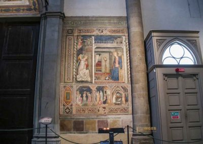 In der Basilika Santa Maria Novella in Florenz 11 innenfront fassade basilika santa maria novella florenz 2982