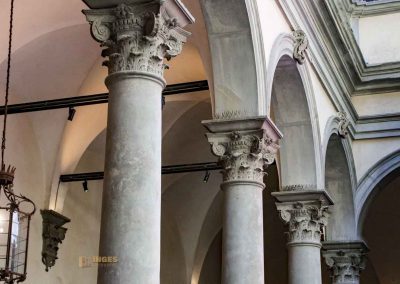 innenhof palazzo strozzi florenz 8424