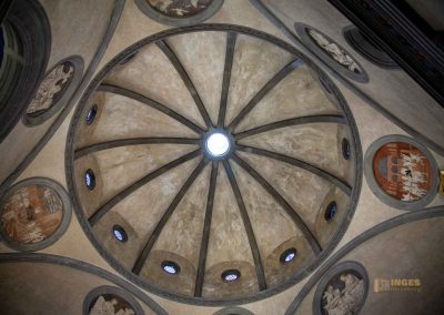 kuppel alte sakristei basilika san lorenzo florenz 0057
