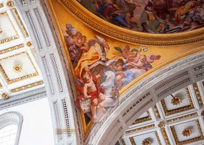 kuppelfresko florentiner heiligen basilika san lorenzo florenz 0024