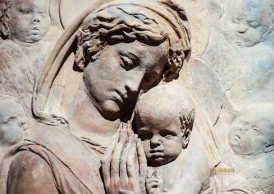 madonna col bambini donatello florenz 8327