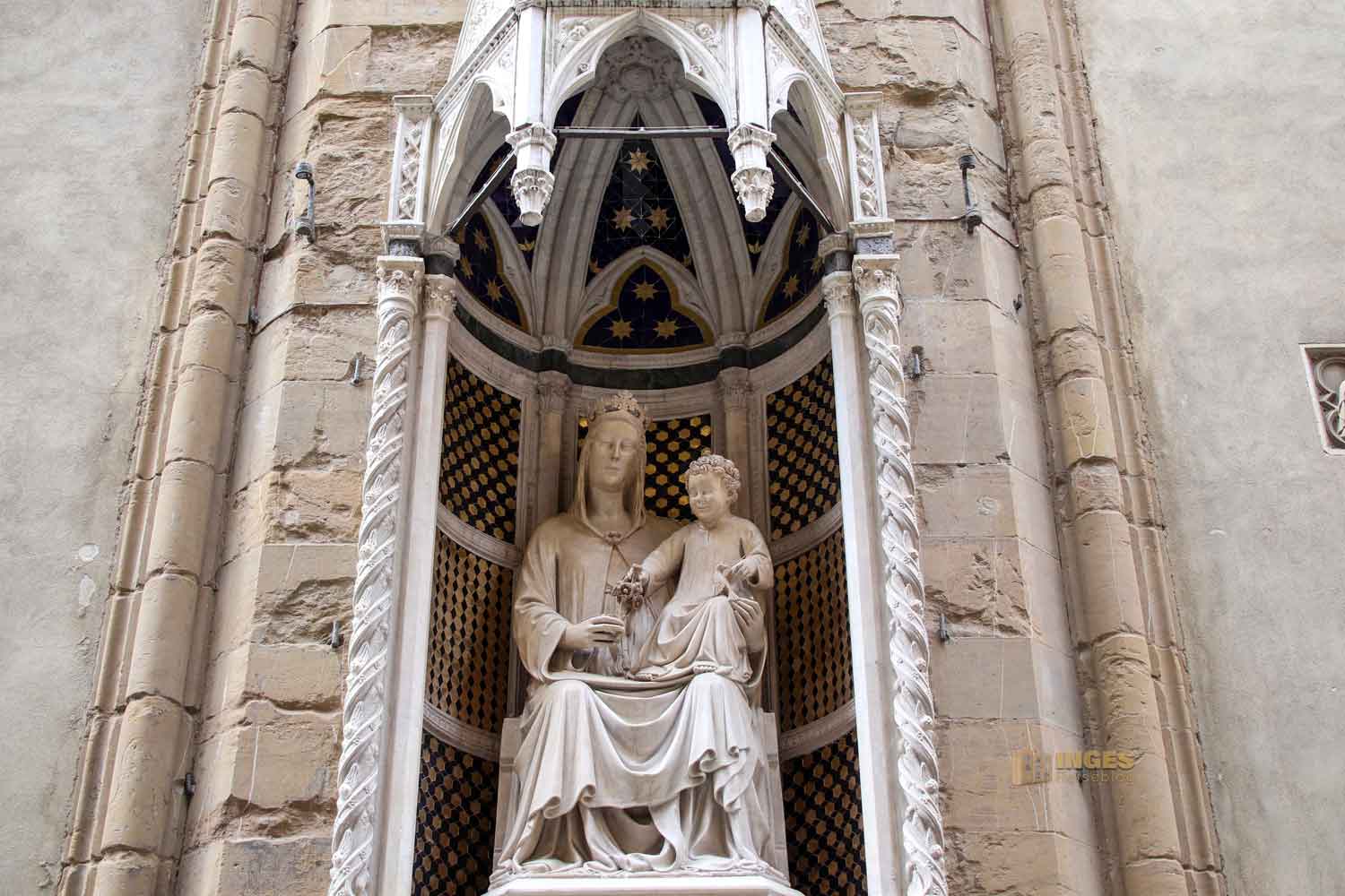 madonna della rosa orsanmichele florenz 8647 madonna della rosa orsanmichele florenz 8647