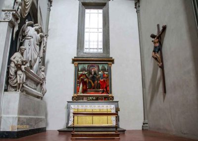 seitenkapelle altarbild hl. antonius san lorenzo florenz 3900