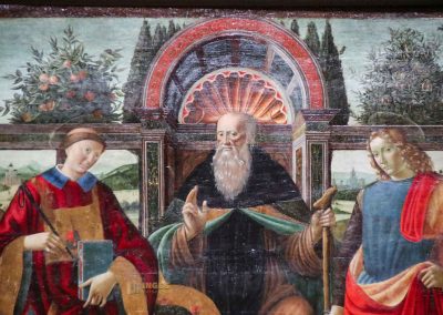 seitenkapelle altarbild hl. antonius san lorenzo florenz 3905