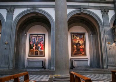 seitenkapellen basilika san lorenzo florenz 3700