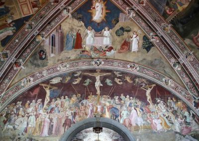 Die Spanische Kapelle der Basilika Santa Maria Novella Florenz 13 wandfresken auferstehung spanische kapelle florenz 3394