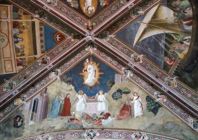 Die Spanische Kapelle der Basilika Santa Maria Novella Florenz 14 wandfresken auferstehung spanische kapelle florenz 3416