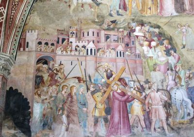 Die Spanische Kapelle der Basilika Santa Maria Novella Florenz 15 wandfresken auferstehung spanische kapelle florenz 3460