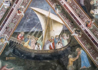 In der Basilika Santa Maria Novella in Florenz 131 wandfresken der weg in den himmel spanische kapelle florenz 3426