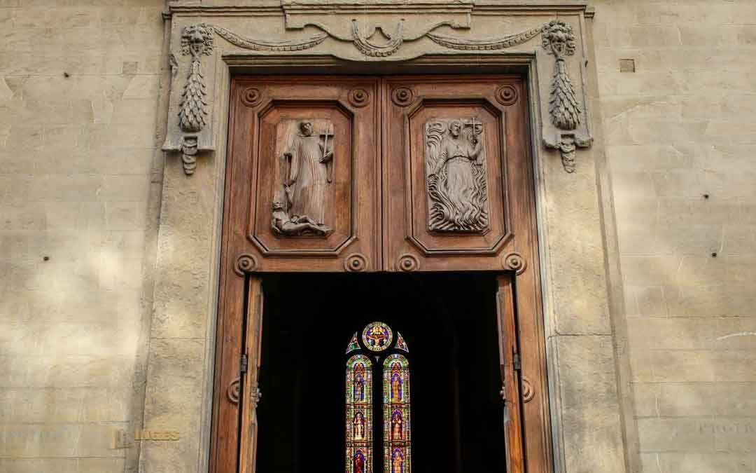 In der Basilika Santa Trinita in Florenz