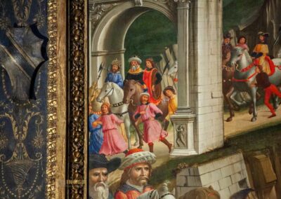 In der Basilika Santa Trinita in Florenz 20 anbetung der hirten von ghirlandaio santa trinita florenz 0097