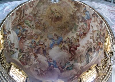 deckenfresko corsini-kapelle santa maria del carmine florenz 7492
