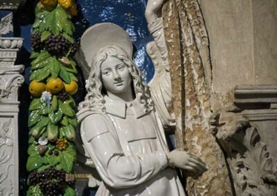 eucharistisches tabernakel kirche santi apostoli florenz 9103