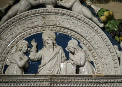 eucharistisches tabernakel kirche santi apostoli florenz 9105