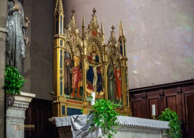 In der Basilika Santa Trinita in Florenz 7 hauptchorkapelle basilika santa trinita florenz 0107