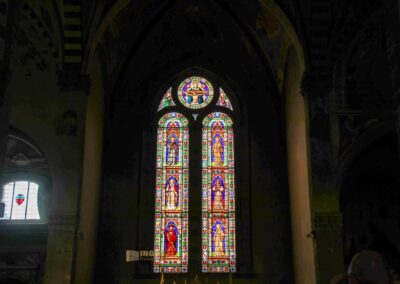 In der Basilika Santa Trinita in Florenz 9 hauptchorkapelle basilika santa trinita florenz 9208