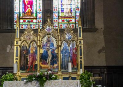 In der Basilika Santa Trinita in Florenz 6 hauptchorkapelle basilika santa trinita florenz 9303