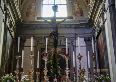 hauptchorkapelle kirche santa felicita florenz 8024