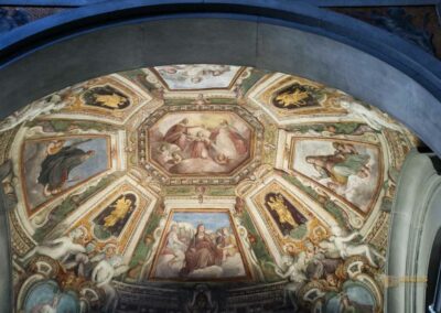 hauptchorkapelle kirche santa felicita florenz 8029