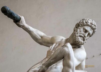 Die Loggia dei Lanzi auf der Piazza della Signoria in Florenz 20 herkules und centaur loggia dei lanzi florenz 8968