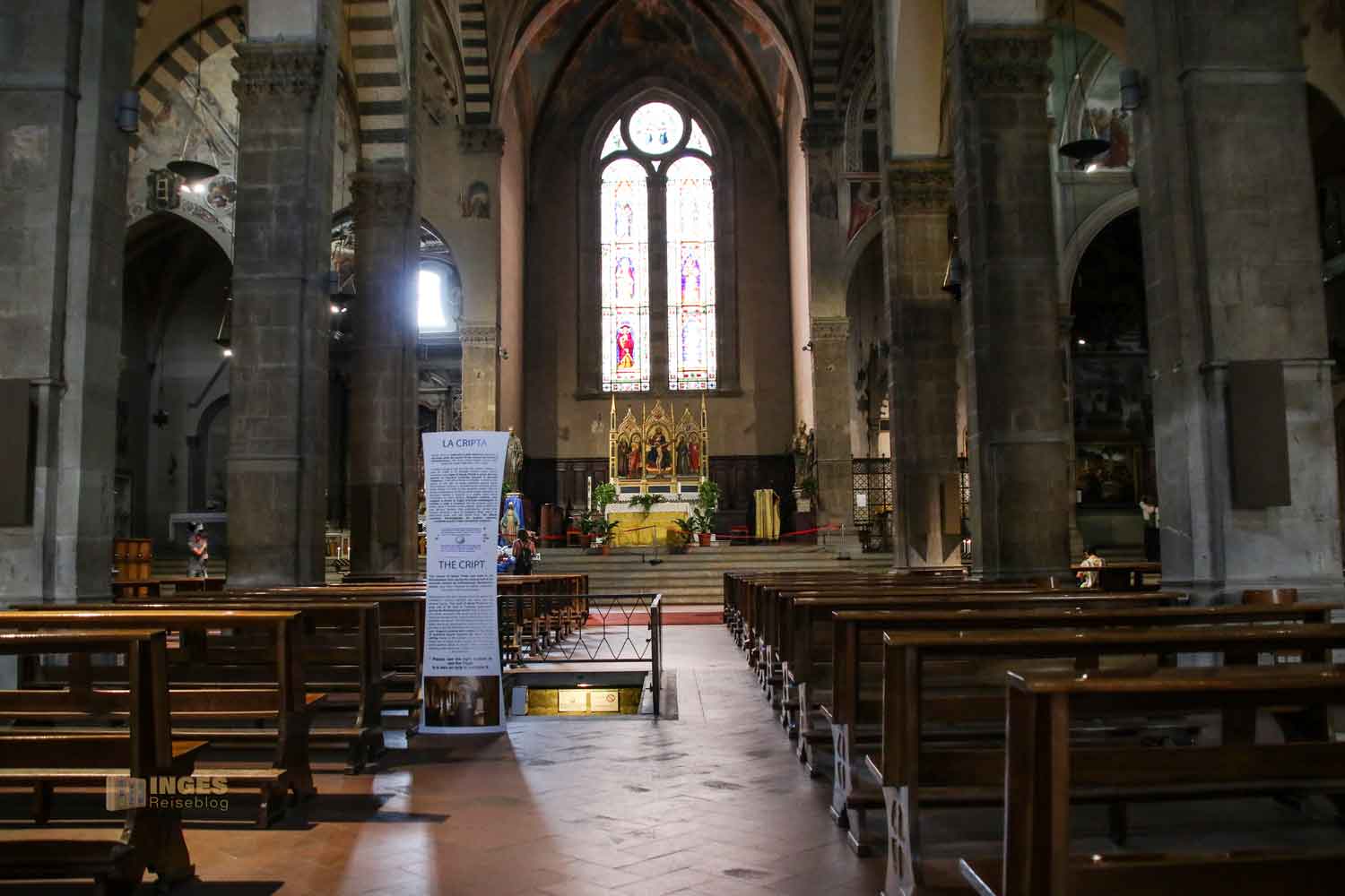 innenansicht basilika santa trinita florenz 9204 innenansicht basilika santa trinita florenz 9204