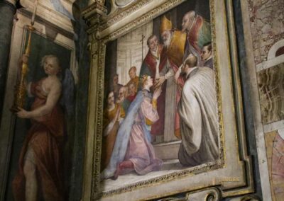 In der Basilika Santa Trinita in Florenz 32 kapelle san giovanni gualberto santa trinita florenz 9364