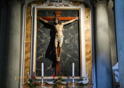 kapelle unter der orgel santa felicita florenz 8012