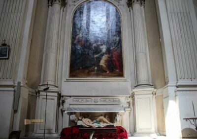 kreuzigung giorgio vasari santa maria del carmine florenz 7349