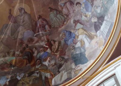 In der Kirche San Filippo Neri in San Firenze in Florenz 42 kuppel sakramentenkapelle kirche filippo neri florenz 1434