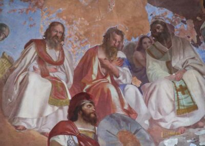 In der Kirche San Filippo Neri in San Firenze in Florenz 48 kuppel sakramentenkapelle kirche filippo neri florenz 1488