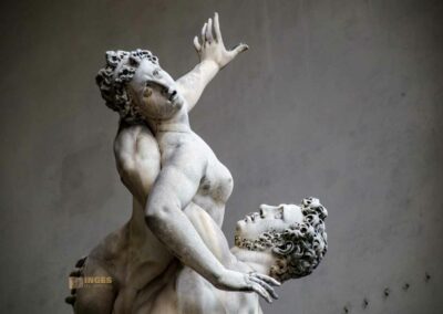 Die Loggia dei Lanzi auf der Piazza della Signoria in Florenz 24 raub der sabinerinnen loggia dei lanzi florenz 8999