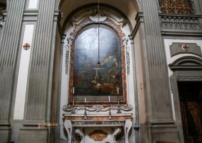 seitenkapellen kirche santa felicita florenz 8075