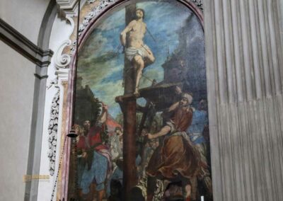 seitenkapellen kirche santa felicita florenz 8089