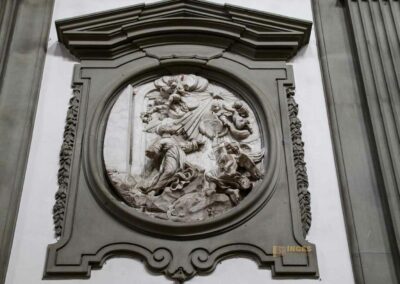 In der Kirche San Filippo Neri in San Firenze in Florenz 18 seitenreliefs kirche san filippo neri florenz 1548