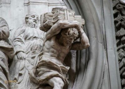 In der Kirche San Filippo Neri in San Firenze in Florenz 20 seitenreliefs kirche san filippo neri florenz 1550