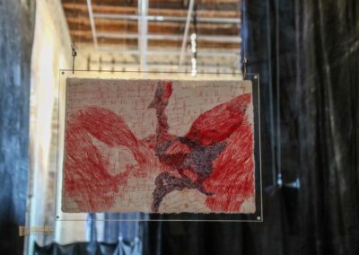 In der Scuola Grande della Misericordia in Venedig 30 biennale ausstellung 2022 scuola grande della misericorda venedig 3246