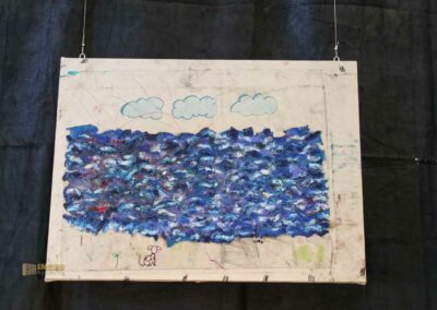 In der Scuola Grande della Misericordia in Venedig 32 biennale ausstellung 2022 scuola grande della misericorda venedig 3253